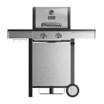 Parrilla De Gas Black+decker Bxog7200e, 2 Quemadores X 3,6 Kw