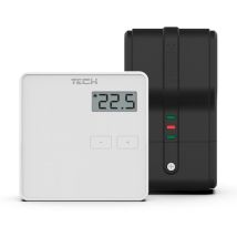 Tech St-294 V2 Thermostat Blanc Précis Et Sans Fil