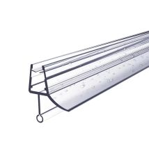 Ersatzdichtung Wasserabweiser Duschdichtung Schwallschutz Duschkabine Bad 7-8mm Glas 60cm - S'Afielina