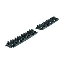 Tece – Riel de clips para suelos 100 cm – Cinta adhesiva de doble cara – Modular y ampliable