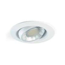 Aro Empotrado Redondo Modelo Mireya Led 8w-220v Calida