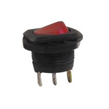 Sci - Interruttore Bilanciere 5a-250v Spst On-off - Con Luce Neon Rossa