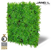 Jangal - Pannelli Acustici Modulabili In Flora Sintetica Ultrarealistica 52x52cm Mod. Podocarpus Tea Tree