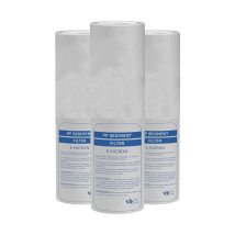 Desineo - 10 Mikron Antisediment Ersatzkit Aus Polypropylen (3 Stücke) Für 9-3 / 4 - 10 Zoll Filterhalter 2