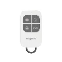 Link2Home – Smart Alarm Remote – Zigbee 3.0 – 80m Range – Battery Powered – Easy Setup