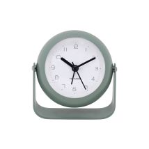 BUNKY Wanduhr – Ø 9 cm – Metall – Leiser Mechanismus – Minimalistisches Design – Ideal für Schlafzimmer, Büro, Kinderzimmer