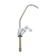 Grifo dispensador de ósmosis con palanca – Altura 34 cm – Acabado cromo brillo