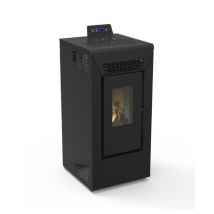 Stufa A Pellet Courmayeur Da 8,74 Kw Nero