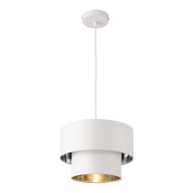 Hängeleuchte Lopar Ø 30 Cm Weiß/silber Lux.pro