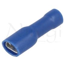 Terminal Tipo Faston De 4,8mm Aislado Color Azul (pvc25048-2)