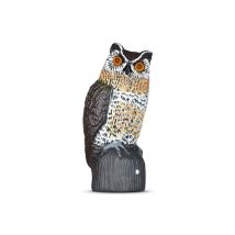 Répulsif Solaire Anti-oiseaux Et Anti-nuisibles Avec Détecteur De Mouvement Et Forme De Hibou En Pvc