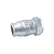 Conector de rosca hembra 1 1/2" – Acero galvanizado – Ideal para agua, gas y aire comprimido