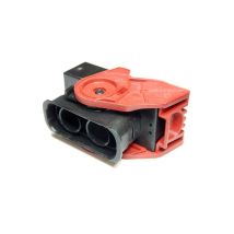Deutsch - Srk06-mda-04a-001 Carcasa De Conector Automático Mediano - Pines Macho De 4 Vías - Para 2 Contactos De Tamaño 1,5 Y 2 De