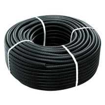 Tubo Corrugato Con Tirafilo Miniroll Pvc Nero Mm 16 - 25 Mt – Chapeau de cheminée – 7403700