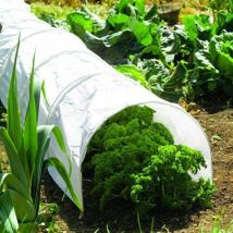 Garden Mile - 1.5m Polytunnel Cloche Mini Garden Greenhouse Seedling Propagator Plant Cover Frost Protection 1.5m X 45cm X 45cm