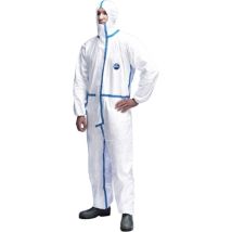 Traje desechable Tyvek Classic Plus – D13395299 – Material: Tyvek – Clase de protección: III – Uso: Industria química, farmacéutica, electrónica