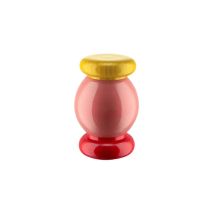 Alessi – Salt and Pepper Mill – Italian Beech Wood – 8 x 8 x 12.5 cm – 0.296 kg