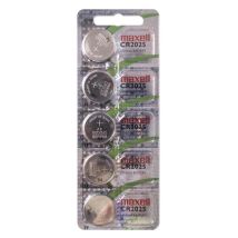 Knopfzelle Lithium Cr2025 3v Blister5 - Maxell
