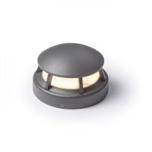Faretto Da Incasso Faros Per Esterno Grigio Antracite 230v Led 3w Ip54 3000k