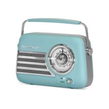 Radio Portatile - Madison - Freesound Vr40 - Blu Opaco - Bluetooth - Fm