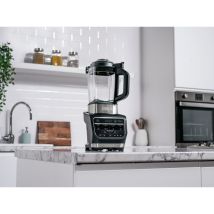 Food Processor [bn800eu], 3-in-1 Con Auto-iq, Nero E Argento, 1200 W, 2,1 Litri, Plastica Senza Tritan/bpa, 3 Velocità - Ninja