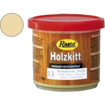 Holzkitt Reparaturpaste – Spachtelmasse lackierbar – Esche/Fichte – 200g – wasserlöslich – schnell trocknend