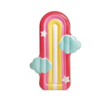 Materassino Gonfiabile Intex Rainbow Con Nuvole 175x117x20