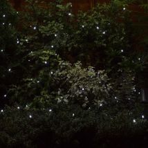 Guirlande solaire – 100 leds blanc froid – Luminaire d'extérieur – Couleur de la lumière, Longueur, Nombre de source(s) de lumière