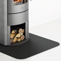 Pedana di protezione rettangolare – Metallo nero goffrato – 64x25 cm, 84x26 cm, 90x29 cm, 110x45 cm, 110x70 cm – Evacalr