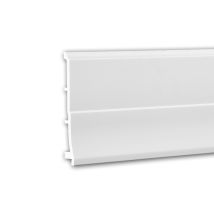 Profhome Decor - Zócalo 653105 Profhome Perfil De Estuco Moldura Decorativa Diseño Moderno Blanco 2 M