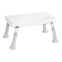 Sapho Accesorios Ridder - Reposapiés, Regulable En Altura, Blanco A0102601