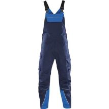 Rofa Multinorm-latzhose Pro-line, Marine / Kornblau, Konfektionsgröße 56