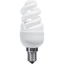 Bombilla E14 (fino) Espiral Super Mini Supreme 9w 2700k 445lm -a