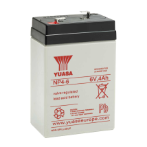 Batteria Al Piombo Ermetica 6v 4ah Yuasa Np4-6