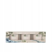 Set De Mini Velas Yankee Candle Con Aroma A Bosque Costero (3 X 37 G)