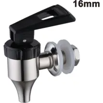 Grifo De Acero Inoxidable Para Dispensador De Bebidas Acero Inoxidable 304 Grifo Giratorio Grifo De Cerveza 16mm