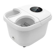 Spector Foot Spa Massager Bath Electric Heater Temperature Control Bubbles White