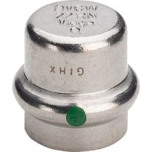 Viega Sanpress Inox Cappuccio, D 28mm Acciaio Inossidabile Modello 2356, 452889