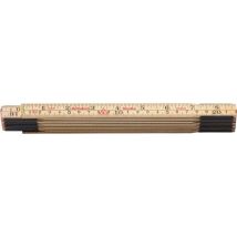Righello Pieghevole in Legno di Betulla 2m x 17mm – Misurazione Precisa – Classe di Precisione CE III – Heinz Hesse KG