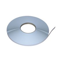 Exte - Flachleiste Auf Rolle (fensterleiste) Selbstklebend Mit Lippe 40 Mm, Weiß