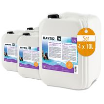 4x 10 L Bayzid Flockungsmittel Flüssig