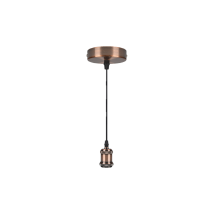 Pendel vintage 109CM E27 rame cavo treccia – 1085mm – 250V – 1m – 2G0.75mm² – Nova Line
