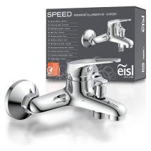 Eisl - Speed, Rubinetto Vasca Da Bagno, Miscelatore Vasca Da Bagno, Cromato, Bronzo, Argento