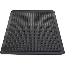 Estera antifatiga YOGA DOME 900x600mm Caucho Natural Negro – 13mm Altura – 5.5kg – Ergonomía y Aislamiento Térmico