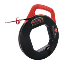 Runpotec - Dispositivo De Tracción De Cable Runpo 5 Tape-l.30m Bending-r.15mm Cable-d.5.3mm