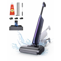 Ultenic Ac1 T-flex, Design Piatto A 180°, 25 Kpa, Autonomia 65 Min, Pulizia Bordi, Spazzola Antigroviglio, Serbatoio Da 1 L + 500 Ml, Aspirapolvere A 