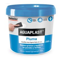 Masilla Ligera 250ml Blanco Reparación Paredes Techos Molduras Poliestireno Interior Exterior Beissier
