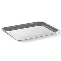 Bandeja De Presentación, Bandeja De Guarnición De Acero Inoxidable, 205 X 155 Mm - Hendi 400203