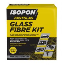 U-pol - Isopon Fastglas Resin & Glass Fibre Kit Large Upogllad