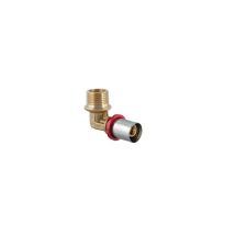 Raccorderia a pressare multiprofilo 1" x 26 – Certificada DVGW – Uso civil, doméstico e industrial – Temperatura máxima 110°C